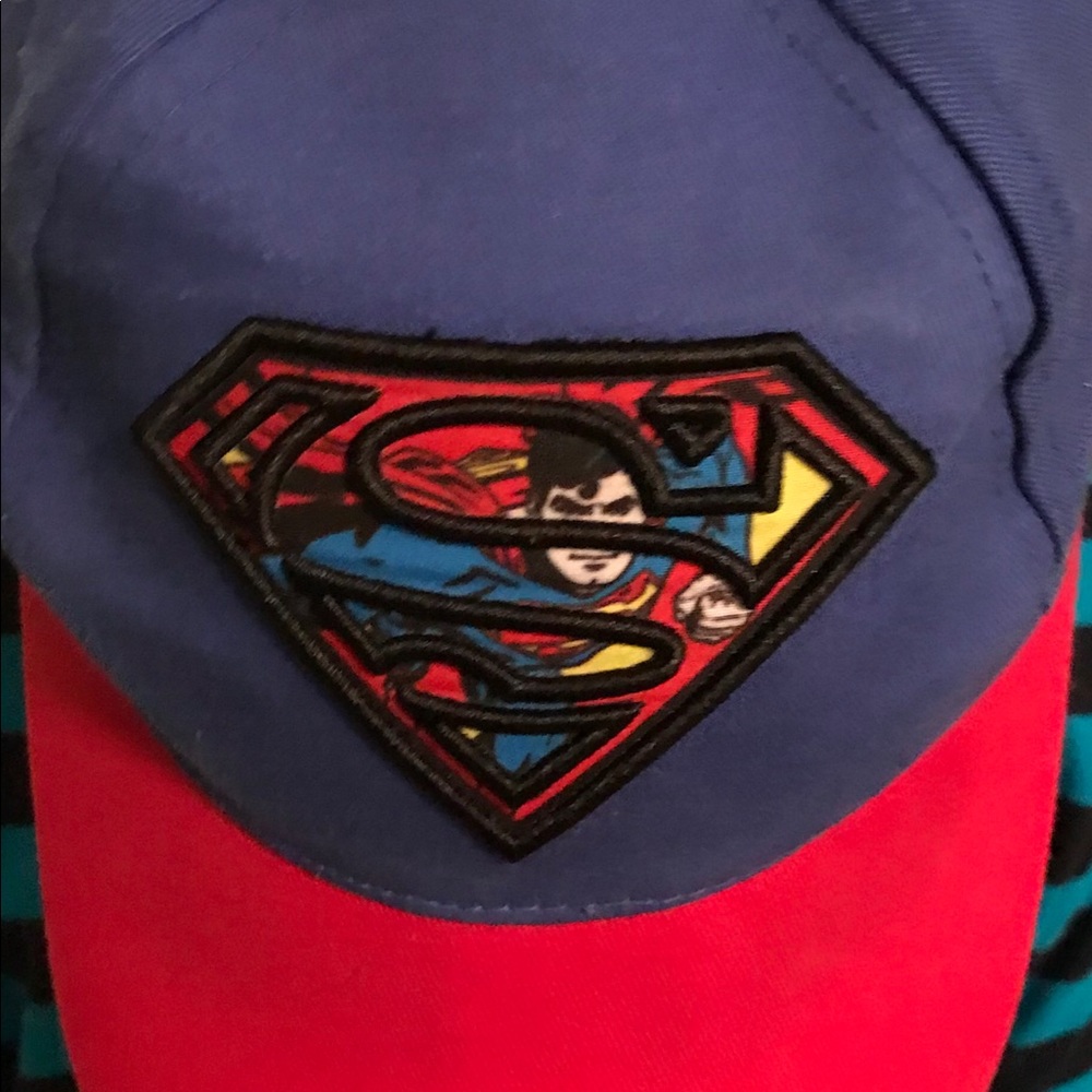 Little boys Superman hat